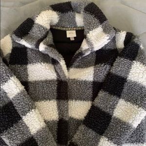 Plaid coat